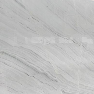 With bold, dramatic veining and a stark white background, Aligudarz white marble exudes luxury. It is a premium option and is typically used in high-end applications like countertops and statement walls in USA.