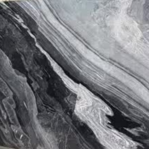 Dark Aligudarz marble countertop with dark veining in USA.