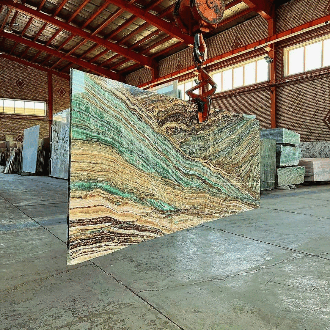 Smeraldo Onyx, The Exclusive Green Onyx from Iran
